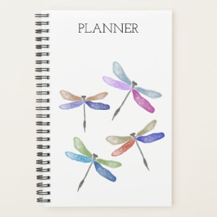 Watercolor Planner 5.5 x 8.5 Blank Dates