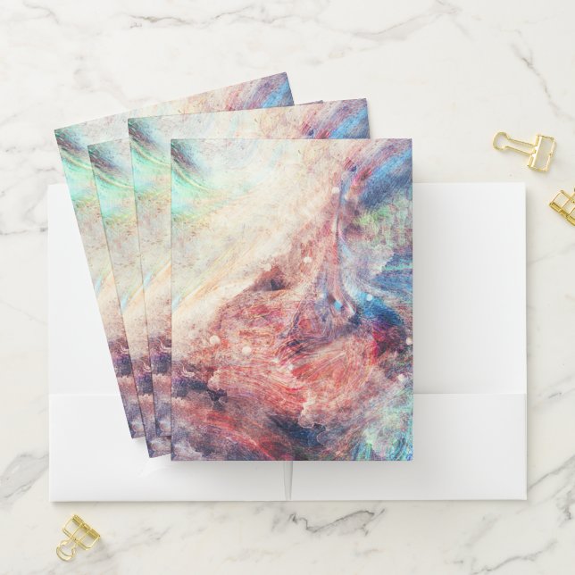 Watercolor Pocket Folder (In Situ)