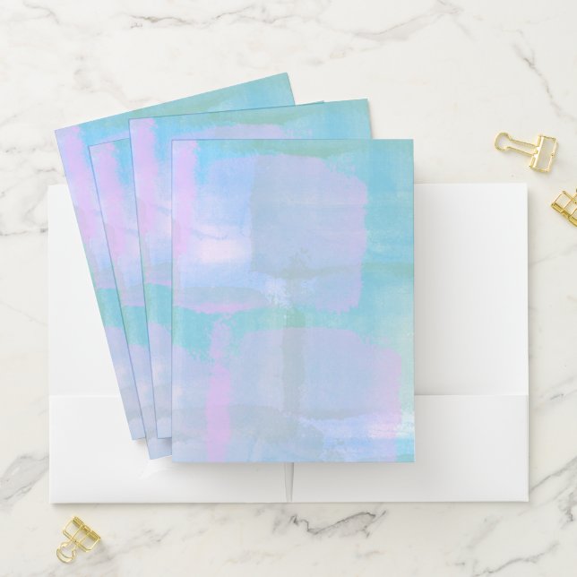 Watercolor Pocket Folder (In Situ)