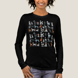 Watercolor Poodles Tri-Blend Shirt