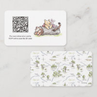 Watercolor Pooh & Pals Baby Shower Gift Registry