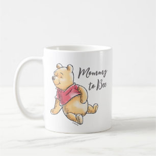 Watercolor Pooh Picninc Baby Shower Mommy to Bee Coffee Mug