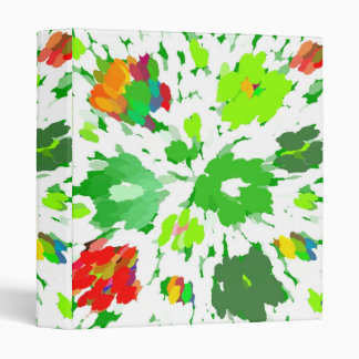 Watercolor Pop Art Binder