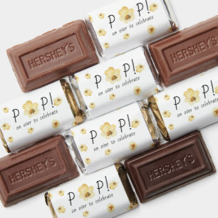 Watercolor Popcorn Kids Birthday Party Hershey's Miniatures