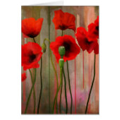 Watercolor Poppies (Front)