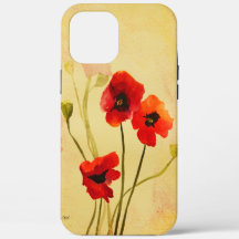 Watercolor Poppies