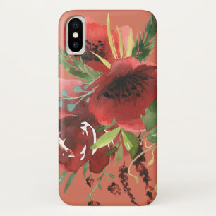 Watercolor Poppies iPhone / iPad case