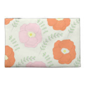 Watercolor Poppy Flower Bagettes Bag (Back)