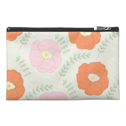 Watercolor Poppy Flower Bagettes Bag (Front)
