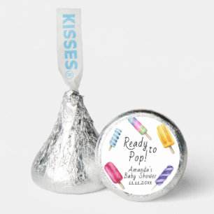 Watercolor Popsicle Baby shower Hershey®'s Kisses®