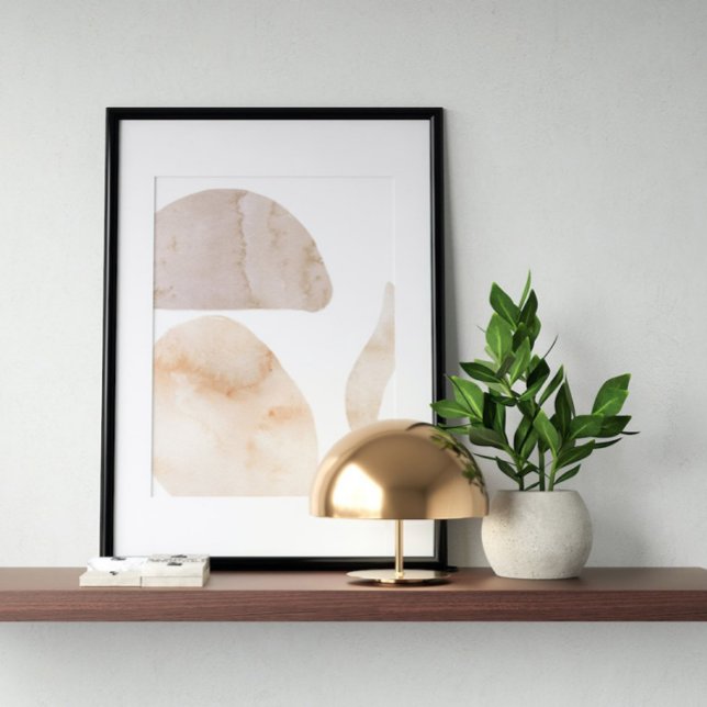 Watercolor poster Abstract Geometrical modern art (Creator Uploaded)