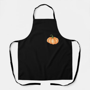 Watercolor Pumpkin – Autumn and Halloween Design O Apron