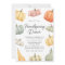 Watercolor Pumpkin Friendsgiving Dinner Invitation