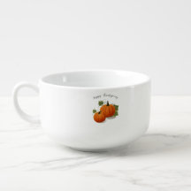 Watercolor Pumpkin 'Happy Thanksgiving' Classic