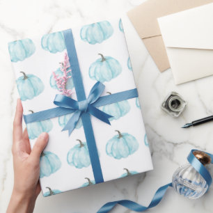 Watercolor Pumpkin Pattern Wrapping Paper