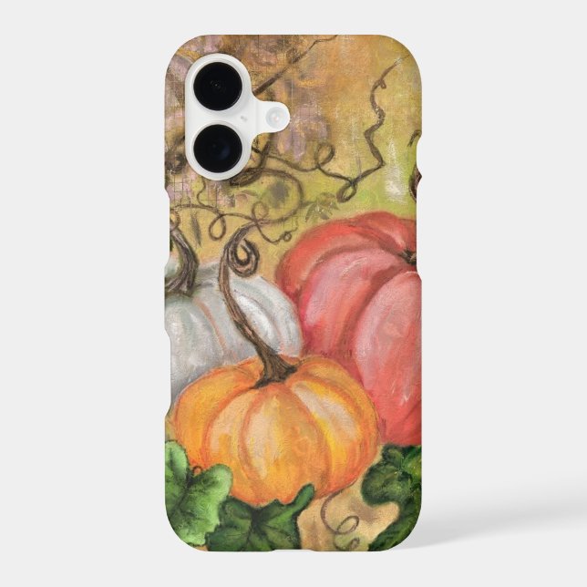 Watercolor Pumpkins iPhone Case (Back)