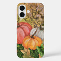 Watercolor Pumpkins iPhone Case