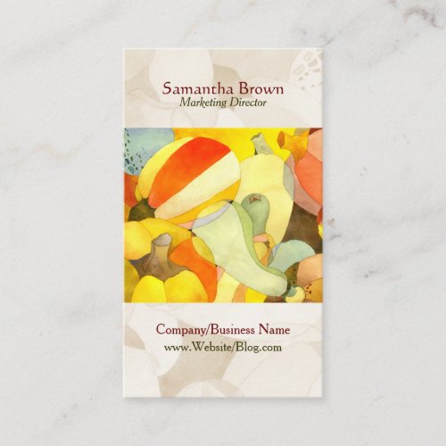 Pumpkins: Designer Business Cards