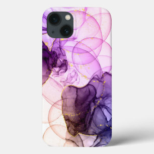 Watercolor Purple Glitter  iPhone / iPad case