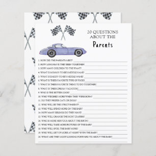 Watercolor racing baby - games about the parents