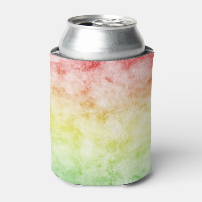 Watercolor Rainbow Can Cooler (Can Front)