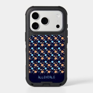 Watercolor Rainbow Galaxy Otter case