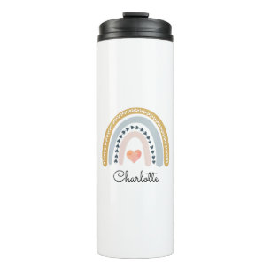 Watercolor Rainbow Kid's Thermal Tumbler