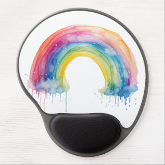 Watercolor Rainbow Mousepad