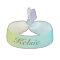 Watercolor Rainbow Ribbon Hair Tie