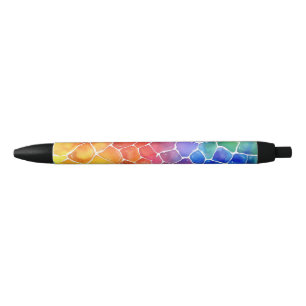 Watercolor Rainbow Stained Glass Pen