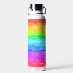Watercolor Rainbow Thor Copper Vacuum Insulated Water Bottle