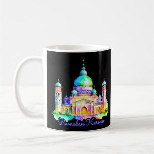 Watercolor Ramadan Mosque Coffee Mug