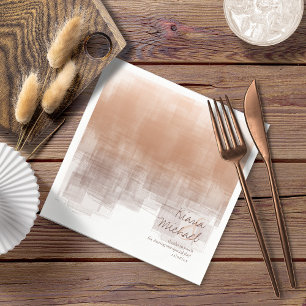 Watercolor Reflections Thank You Clay ID774 Napkins