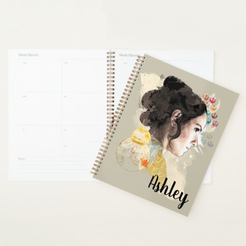 Watercolor Rey Collage Planner
