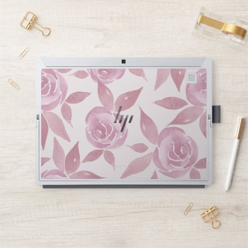 Watercolor Rose Flower  HP Elite x2 1013 G3 HP Laptop Skin