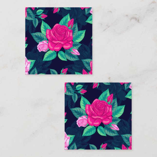 Watercolor Roses 13 Note Card (Front/Back)