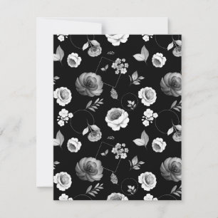 Watercolor Roses 33 Note Card