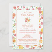 Watercolor Roses 80th Birthday Card Shower | Zazzle