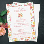 Watercolor Roses 80th Birthday Card Shower<br><div class="desc">Celebrate your loved one's 80th birthday in style with these beautiful watercolor rose card shower invitations. Our elegant floral art design is perfect for inviting family and friends to join in the celebration by sending cards on their special day. With our customizable templates, it's easy to personalize each invitation with...</div>