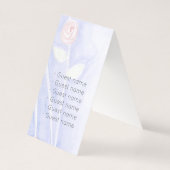 Watercolor roses and butterfly (Back)