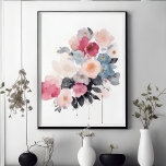 Watercolor Roses Canvas Print<br><div class="desc">Introducing Zazzle's exquisite canvas print art featuring minimalist watercolor roses! This collection embodies the perfect blend of simplicity and elegance, bringing the timeless beauty of roses to life in a stunning and contemporary way. Each canvas print showcases delicate watercolor roses meticulously painted with a minimalist approach. The artist's skillful brushstrokes...</div>