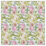 Watercolor Roses Fabric