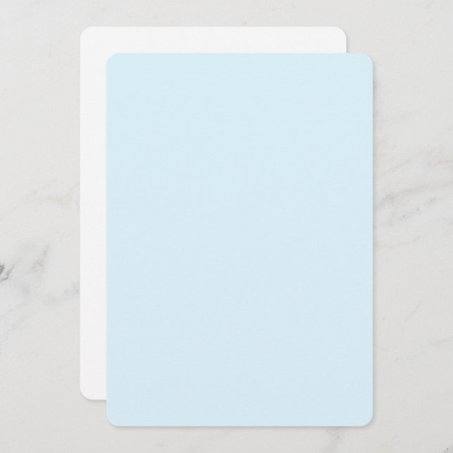 Watercolor Rounded Invitations – Custom Designs (Front/Back)