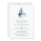 Watercolor Sailing Yacht Party Bridal Shower