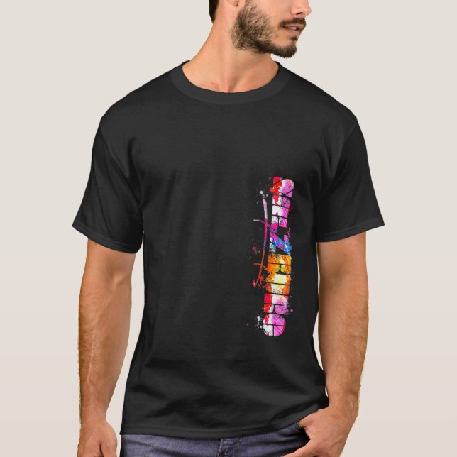 Watercolor Salzburg Salzburg T-Shirt (Front)