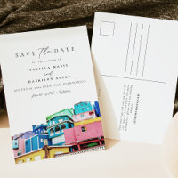 Watercolor San Juan Puerto Rico Colorful Buildings