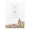 Watercolor San Miguel Mexico City Skyline Wedding