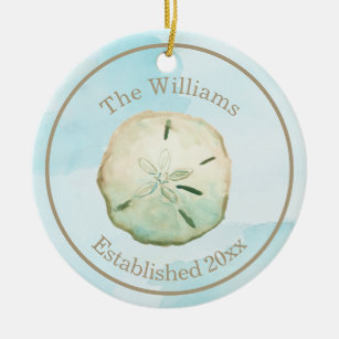 Sand Dollar Christmas Decorations Zazzle