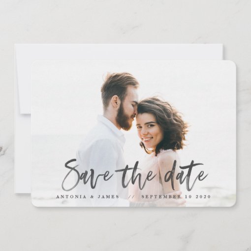 Watercolor Save The Date 