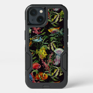 Watercolor Sea Life Pattern 1 iPhone 13 Case